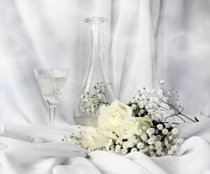White Roses and Flowers