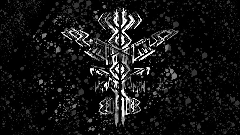 White Rune Symbol