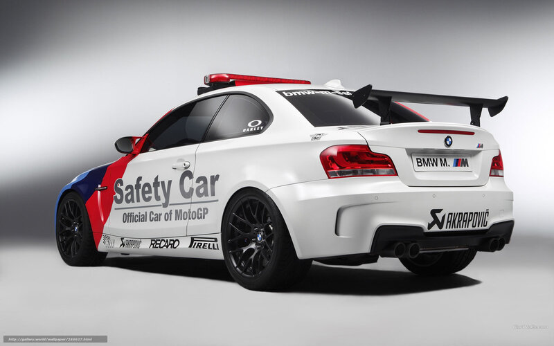 White Safety Car