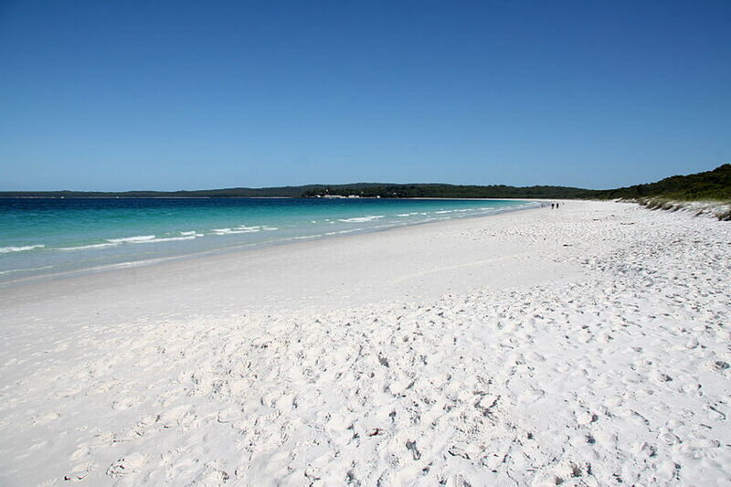 White Sand Beach — Blue, Serene, Afternoon, Photograph, Ocean, Sky, Dunes
