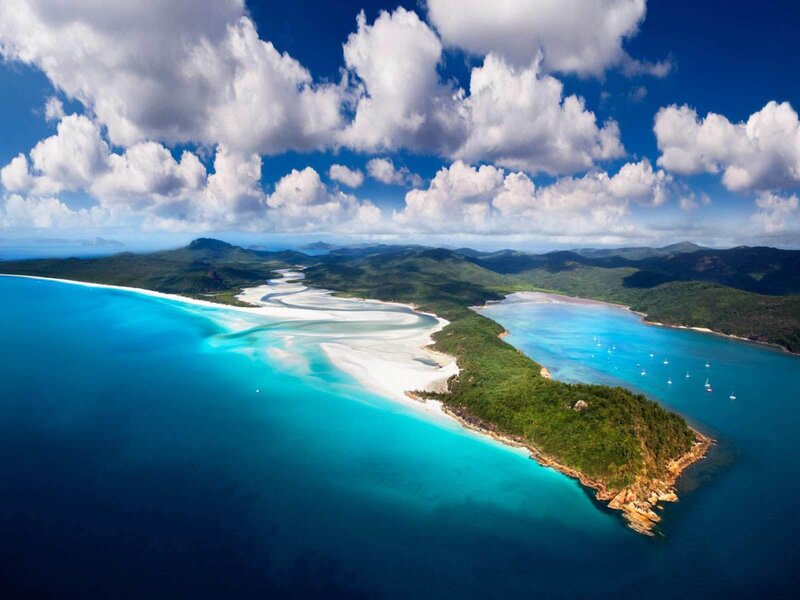 White Sand Beach Island