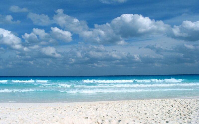 White Sand Beach — Waves