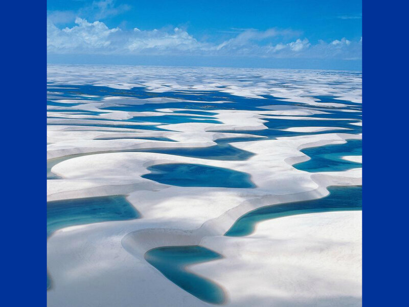 White Sand Dunes and Lagoons