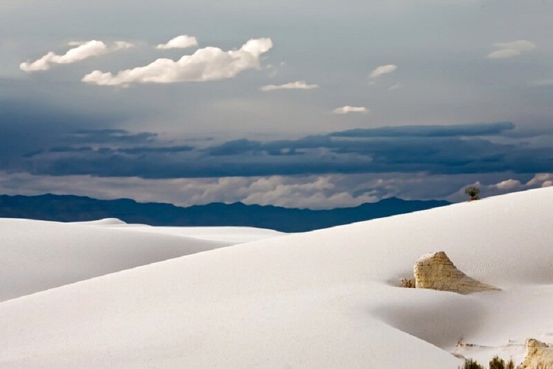 White Sand Dunes — Dramatic