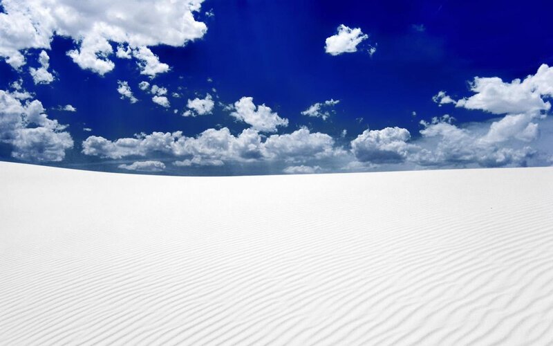 White Sand Dunes — Serene, Afternoon, Photograph