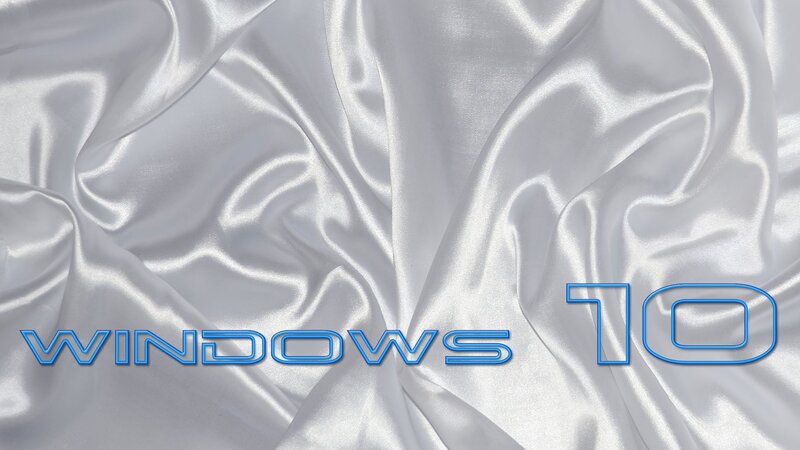 White Satin Fabric — Calm