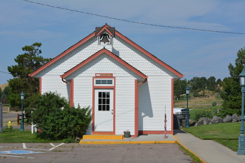 White Schoolhouse Building