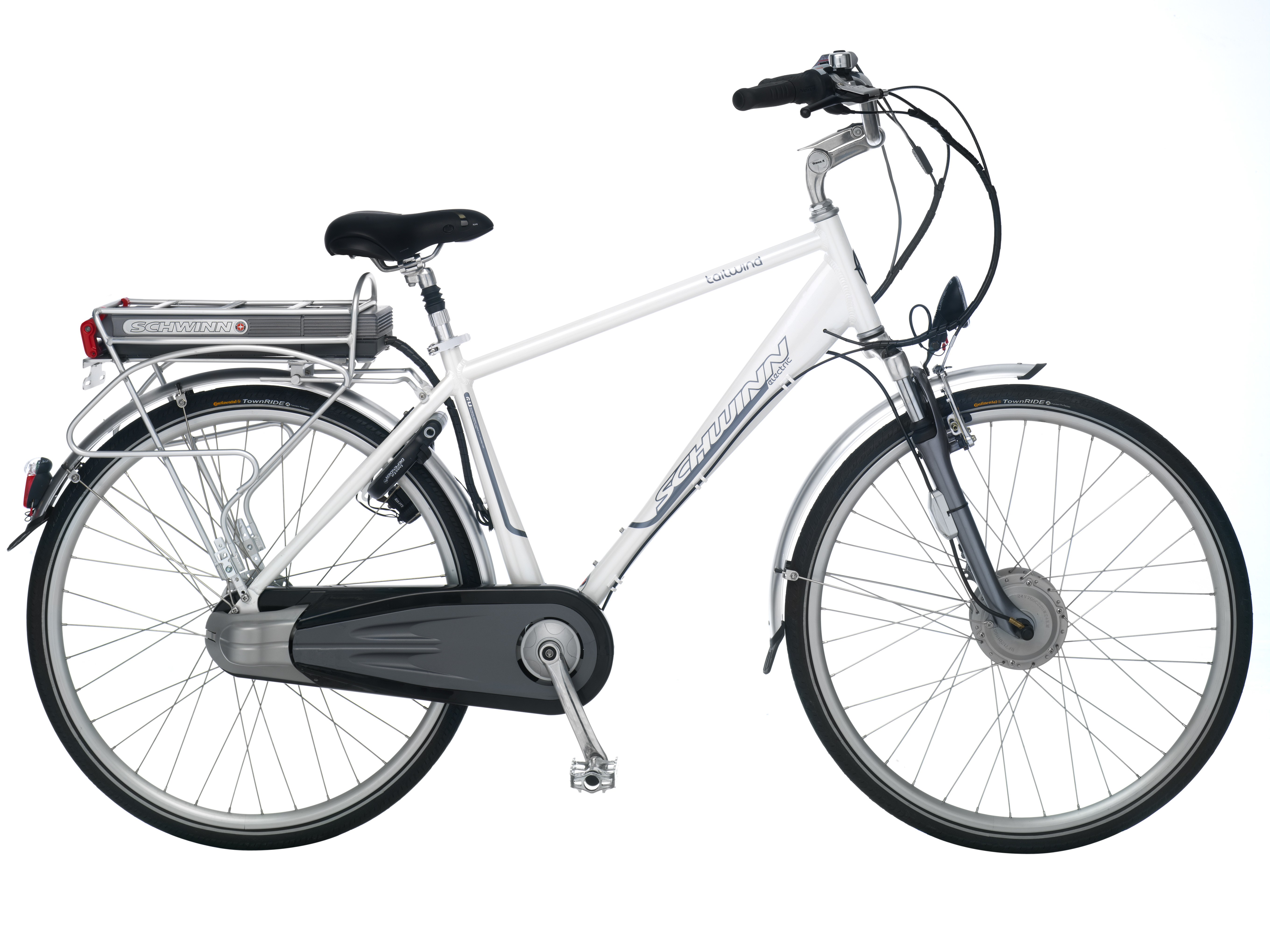 white schwinn electric bicycle