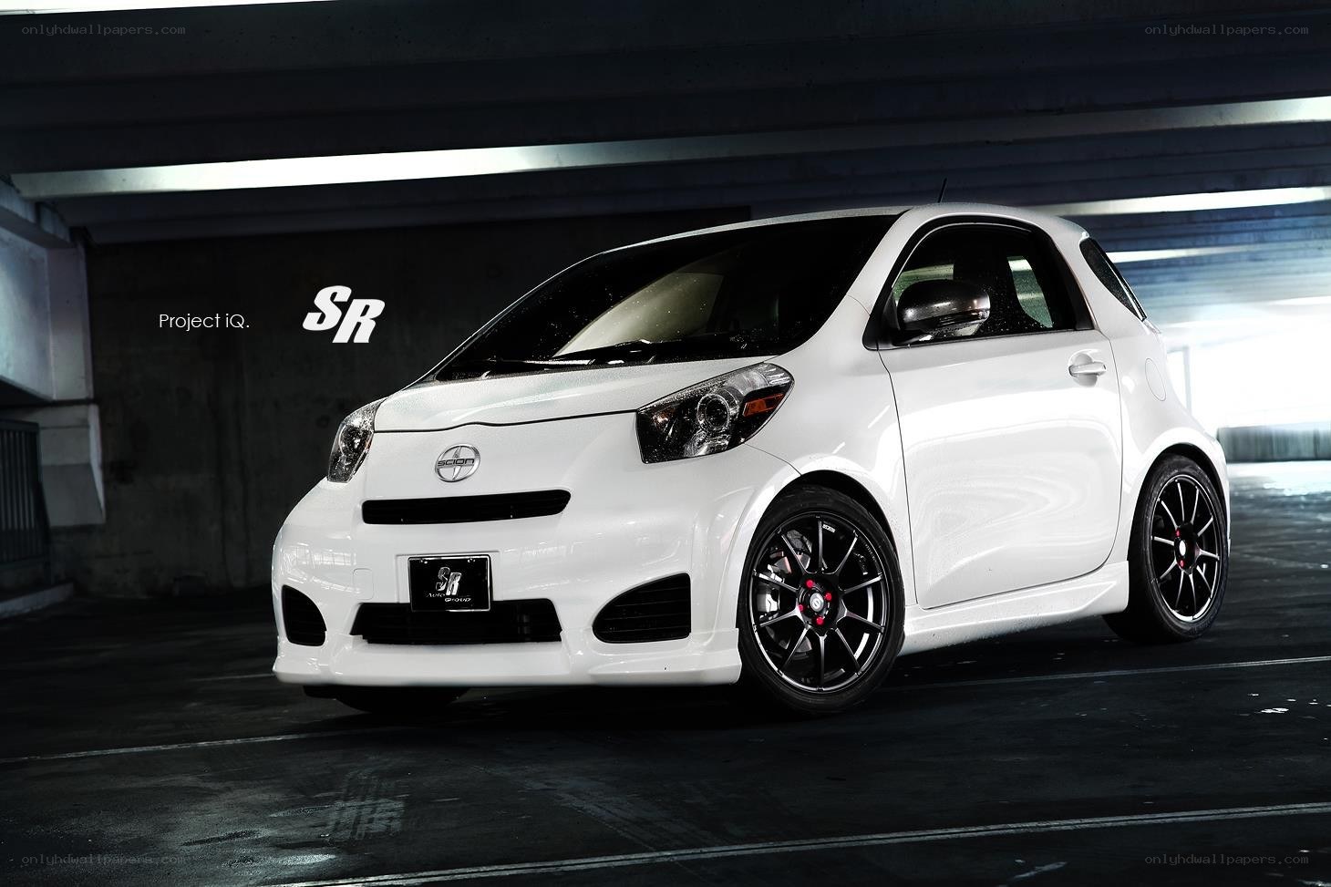 White Scion iQ Project IQ