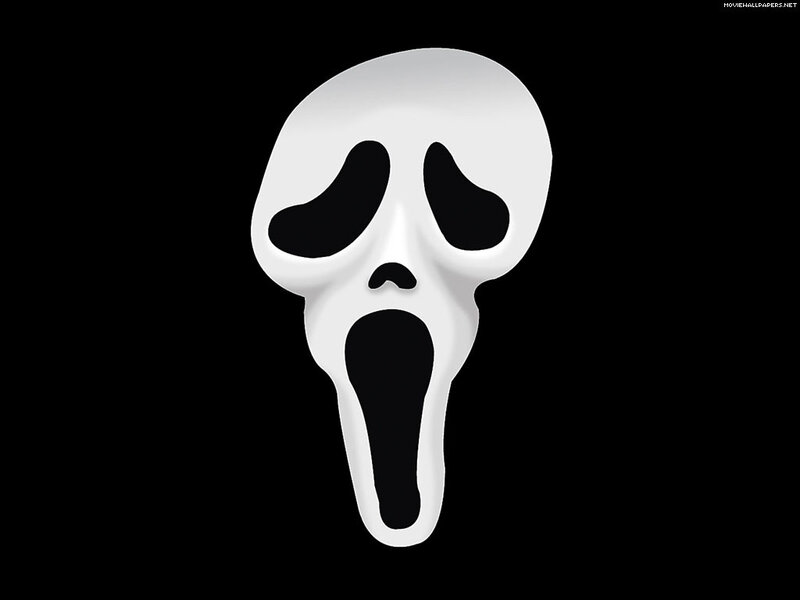 White Scream Mask