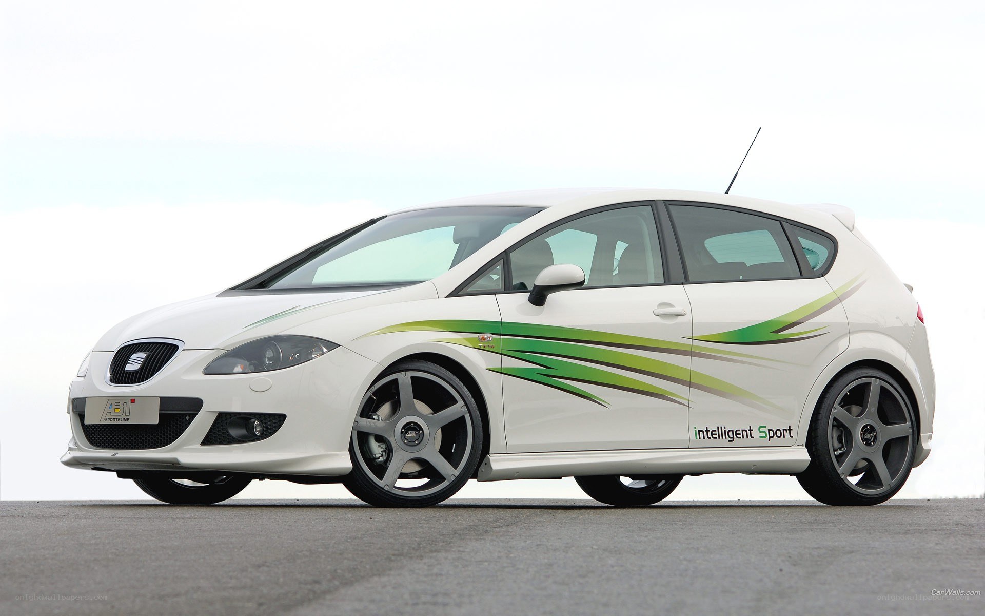 white seat hatchback car