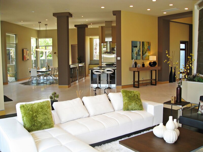 White Sectional Sofa — Modern