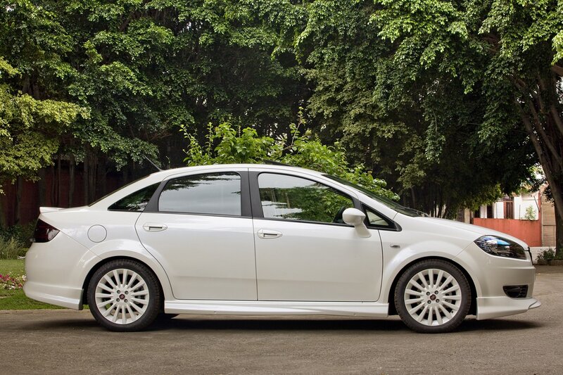 White Sedan Car — Calm, Afternoon, Photograph, Trees