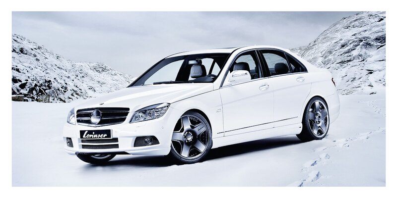 White Sedan Car — Cold