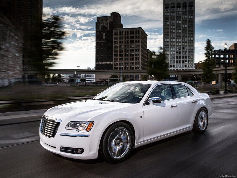 White Sedan Car — Dynamic, Afternoon, Photograph, City Buildings