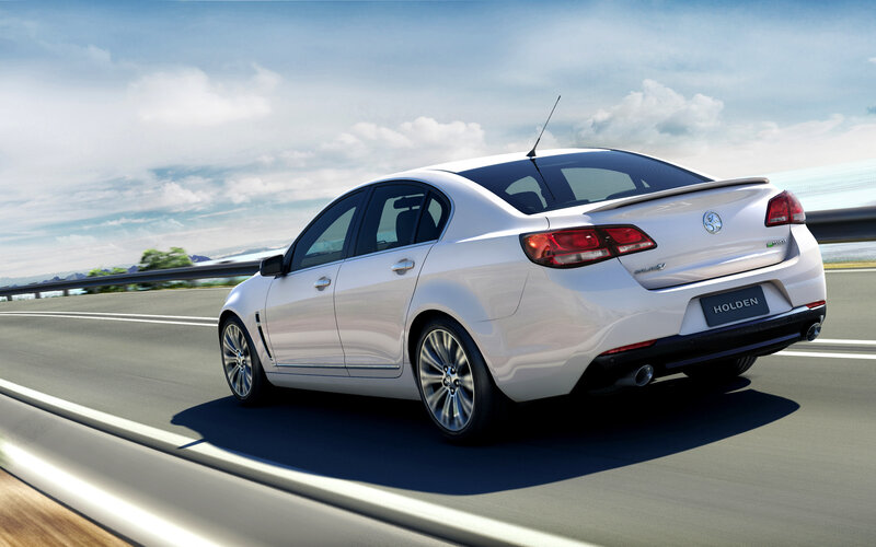 White Sedan Car — Dynamic, Afternoon, Photograph, Road, Sky