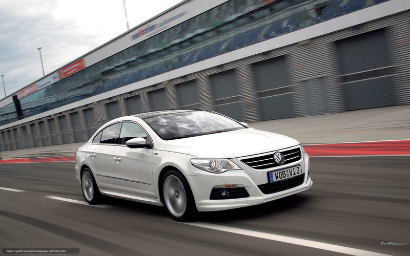 White Sedan Car — Dynamic, Afternoon