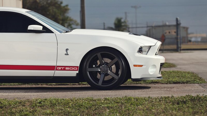 White Shelby GT500 — Calm, Afternoon
