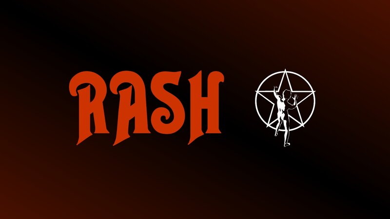White Silhouette in Pentagram