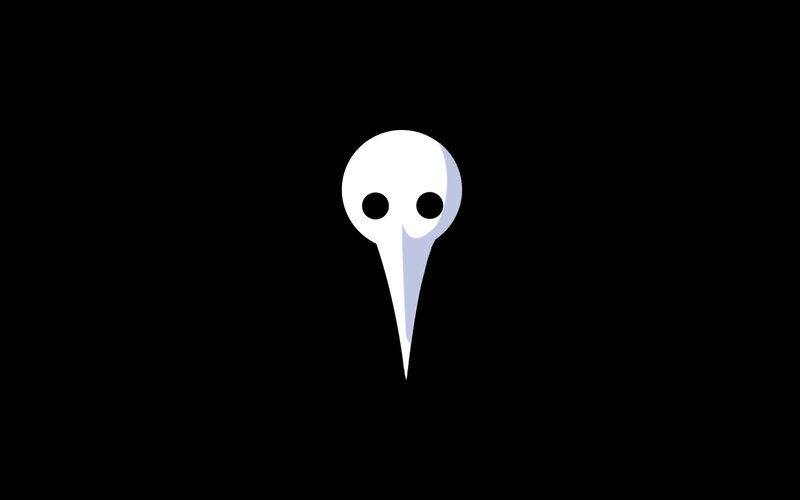 white skull icon