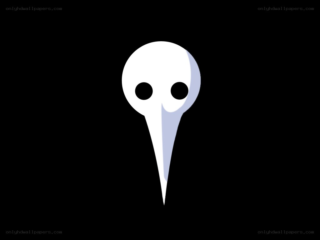 white skull mask on black