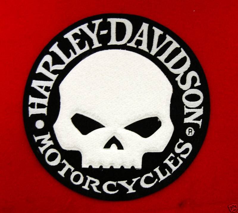 White Skull Patch