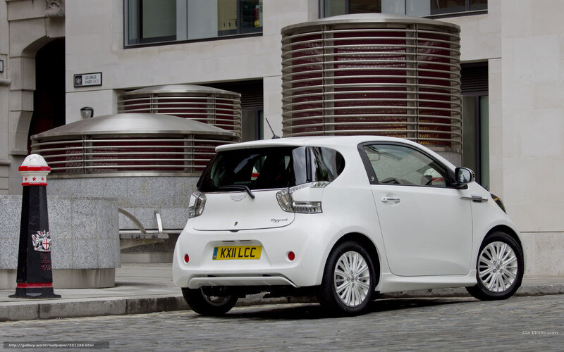 White Smart Car — Urban