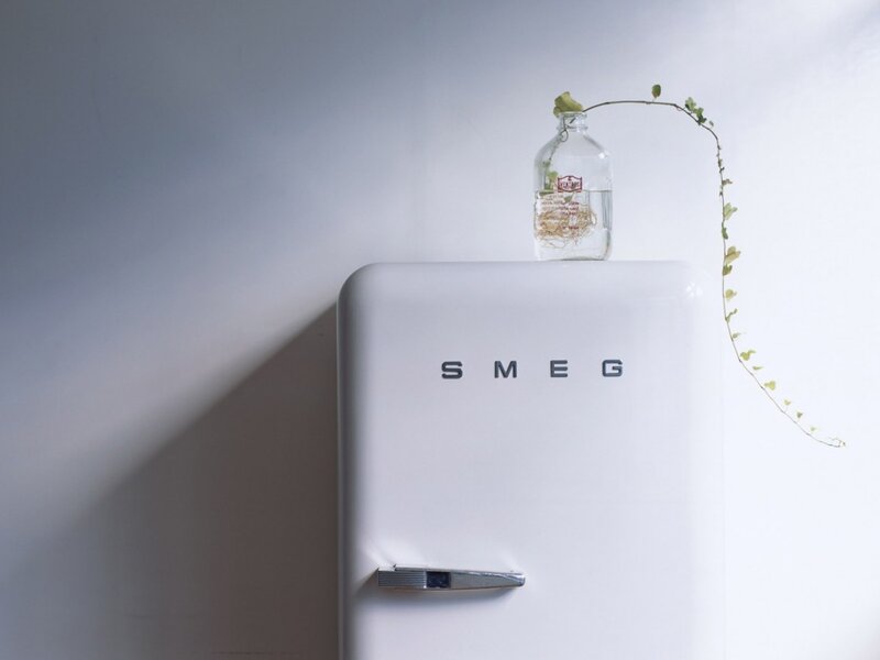 White Smeg Refrigerator