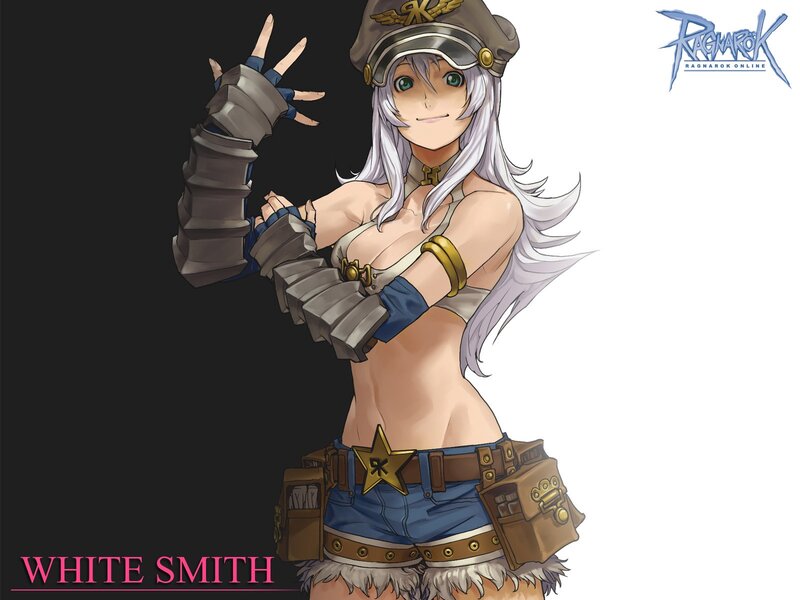 White Smith character art