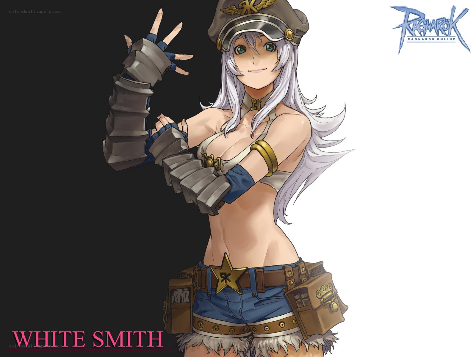 White Smith character art
