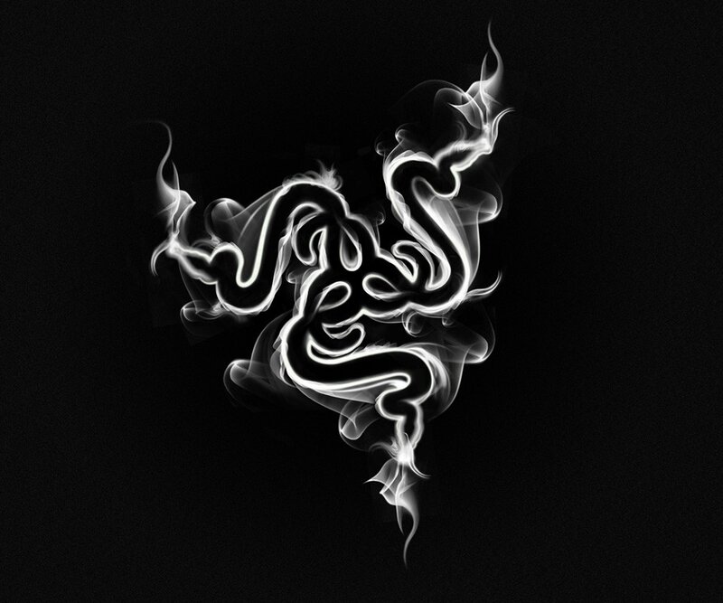 White Smoke Dragon — Black