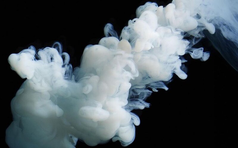White Smoke in Water