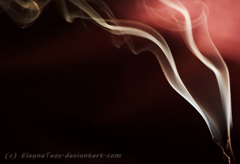 White Smoke Rising — Black