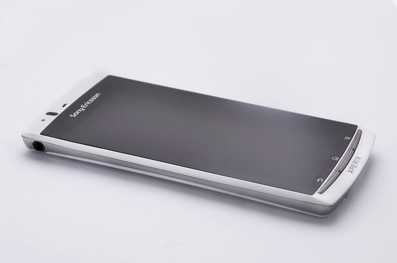 White Sony Ericsson Phone