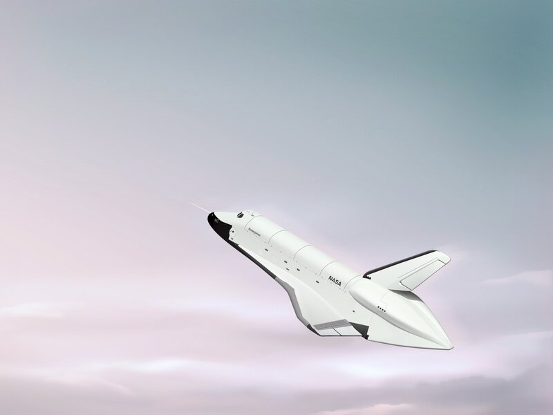 White Space Shuttle