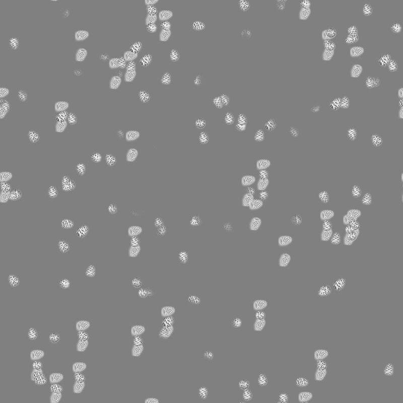 white specks on gray background