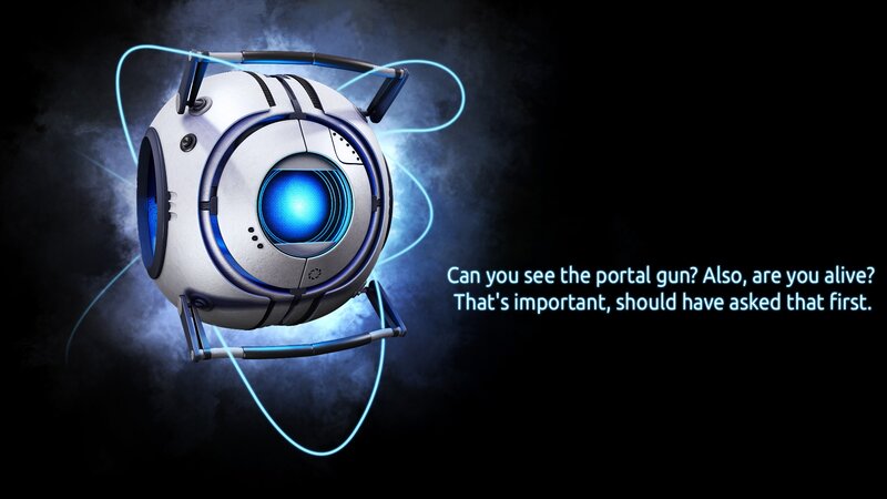 White Spherical Robot — Black