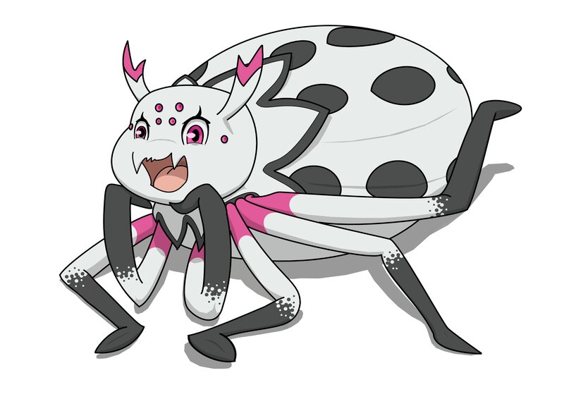 White Spider-like Creature