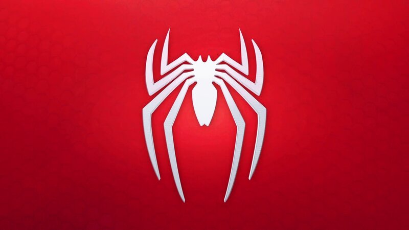 White Spider Logo — Red, Bold