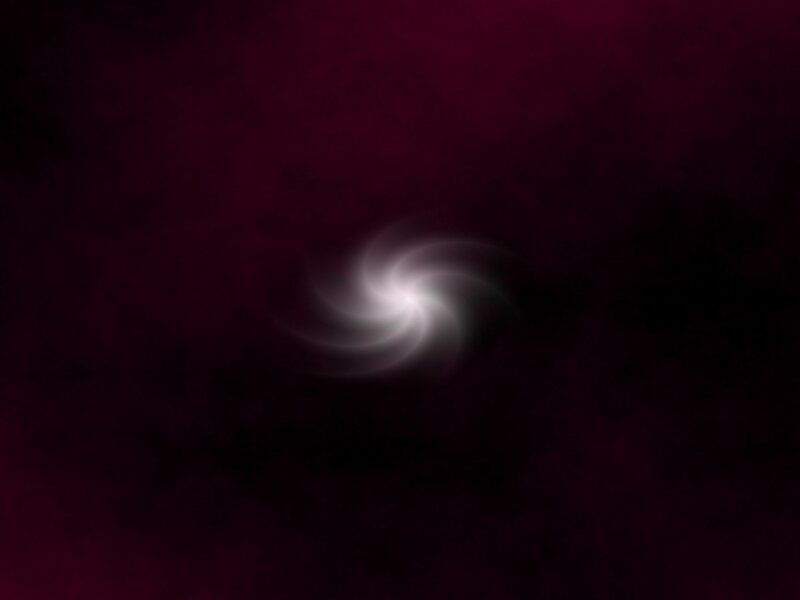 White Spiral in Dark Space
