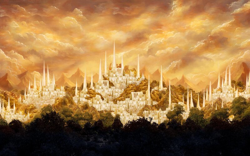 White Spired City