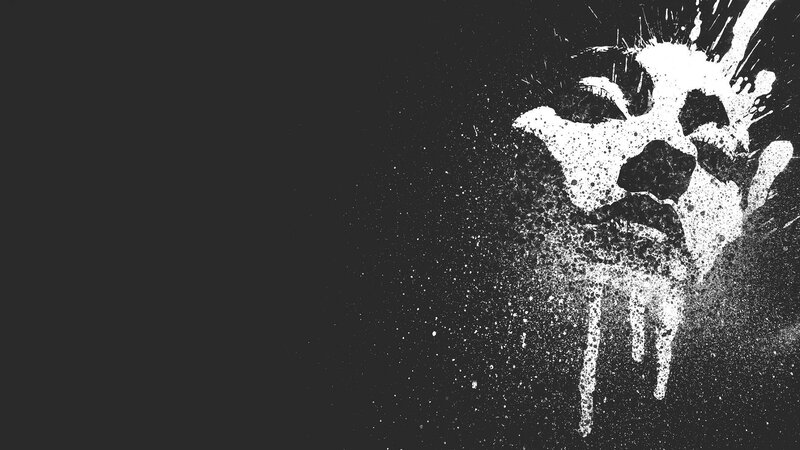 White Splatter Face