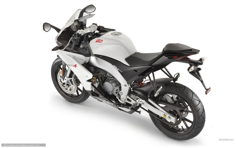white sport motorcycle