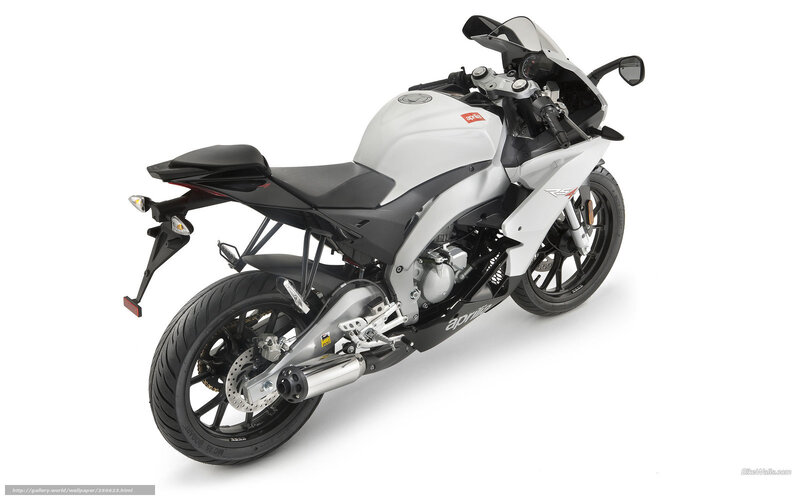 white sport motorcycle
