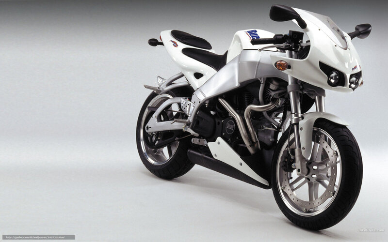 white sport motorcycle