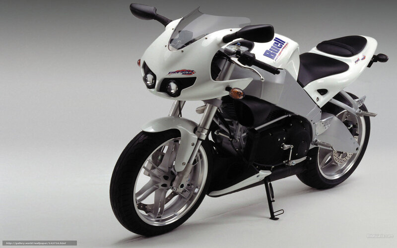 white sport motorcycle