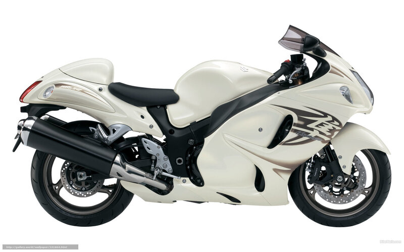 White Sport Motorcycle — Neutral, Photograph, Black Seat, Exhaust Pipe