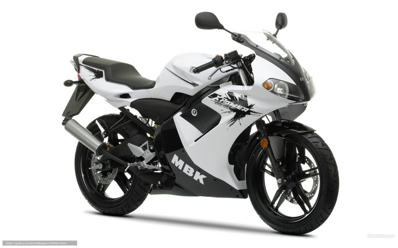 White Sport Motorcycle — Neutral, Photograph, Seat, Exhaust