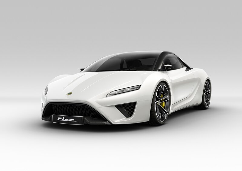 White Sports Car — 3d Render, Black