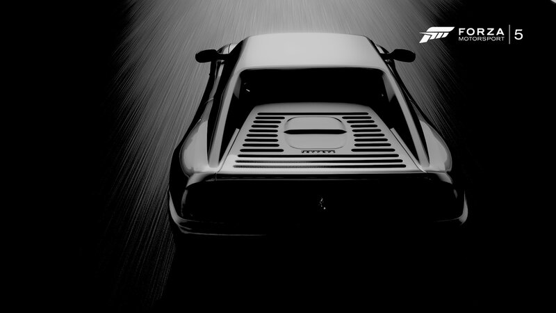 White Sports Car — Black, Dramatic, 3d Render